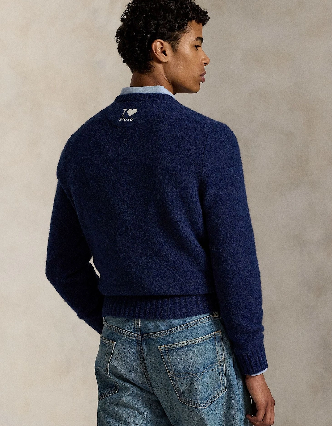Ralph Lauren Long Sleeve Pullover in Navy