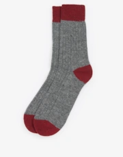 Mid Grey/Red