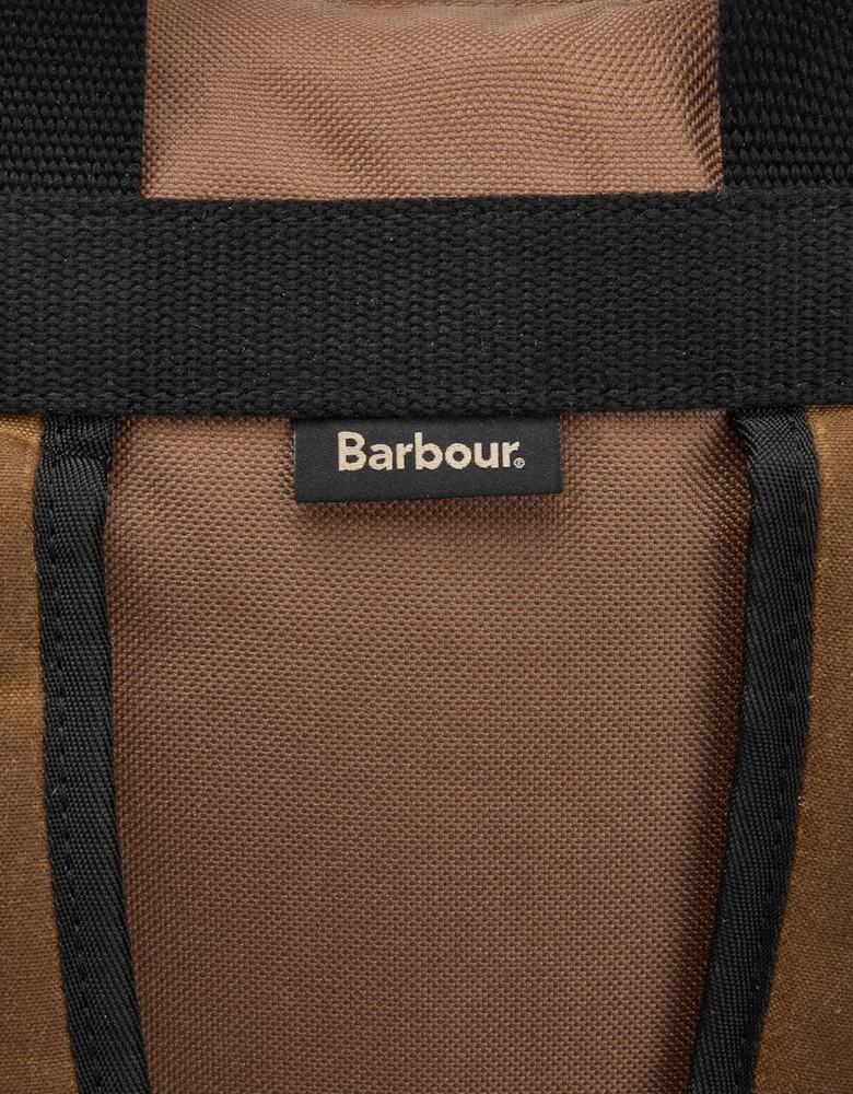 Field Unisex Wax Backpack - Tan/Black
