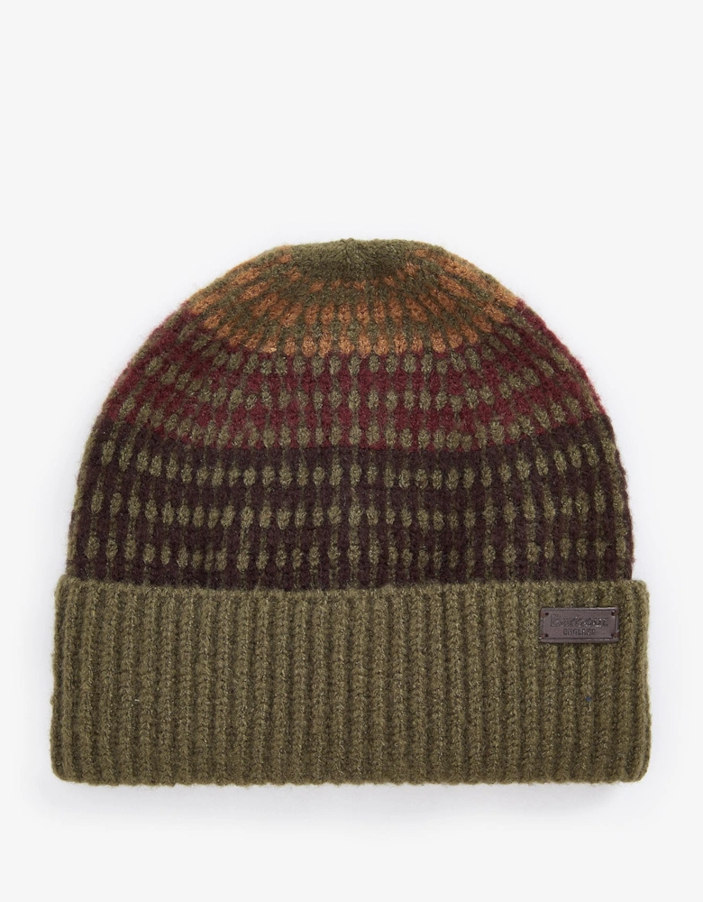 Branton Beanie & Scarf Mens Gift Set - Army Green