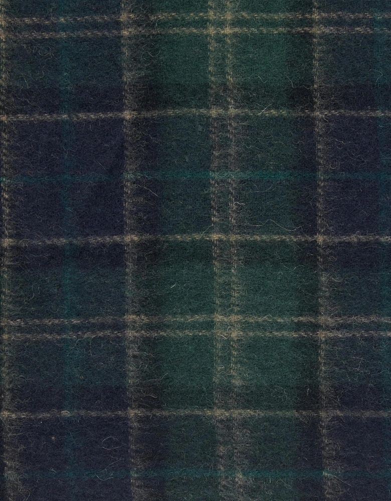 Tartan Mens Scarf & Glove Gift Set - Green Loch Tartan