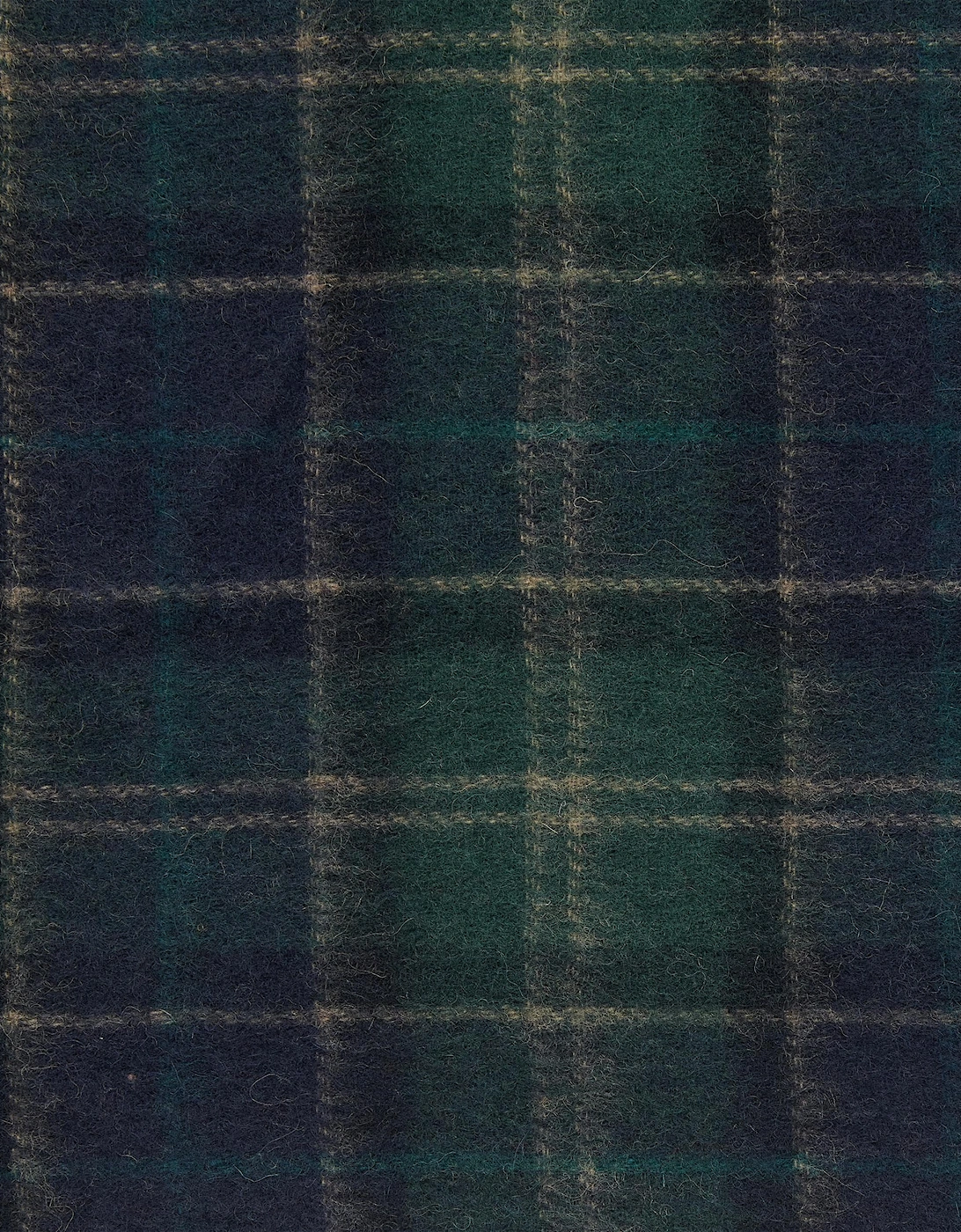 Tartan Mens Scarf & Glove Gift Set - Green Loch Tartan