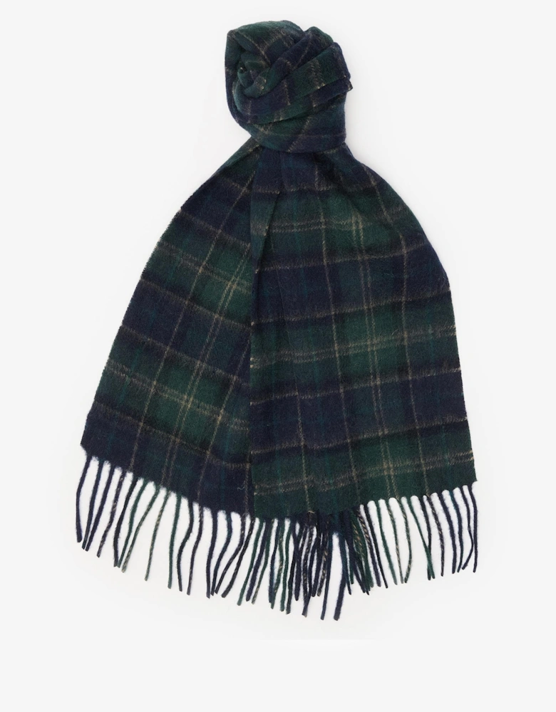 Tartan Mens Scarf & Glove Gift Set - Green Loch Tartan
