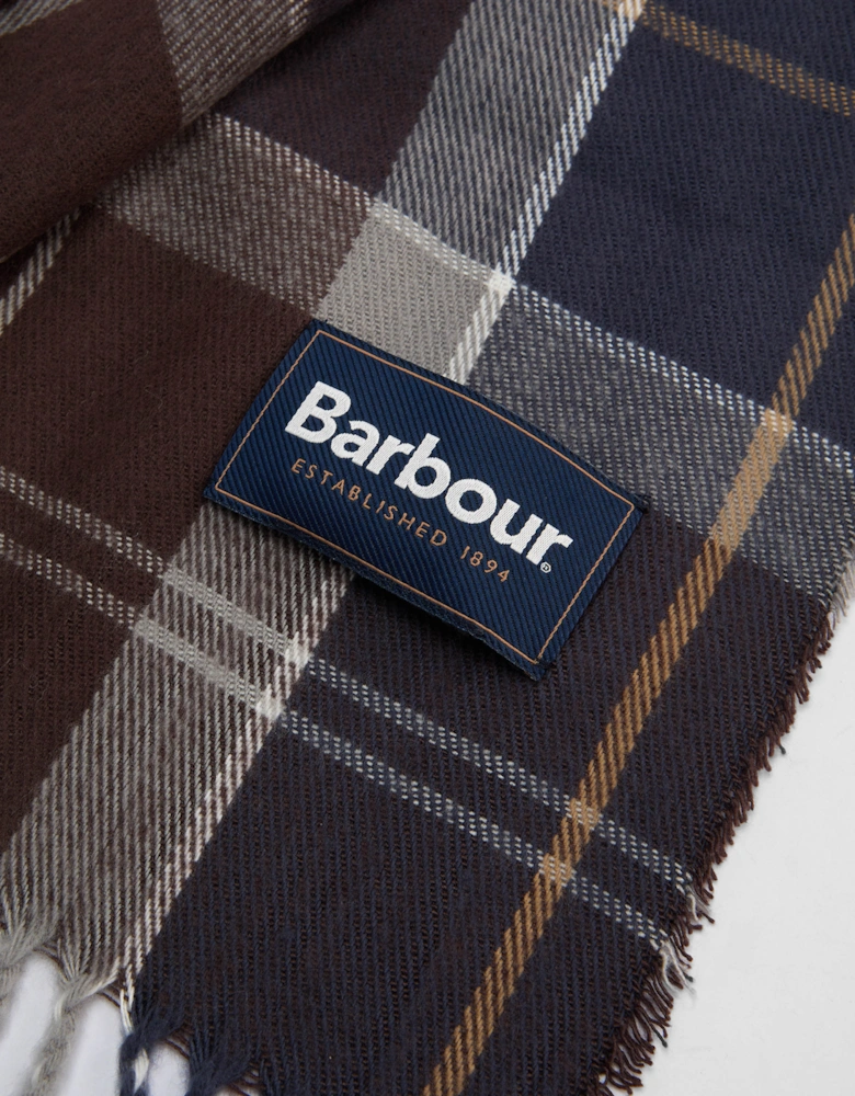 Mens Swinton Beanie & Galingale Scarf Gift Set - Midnight Oak