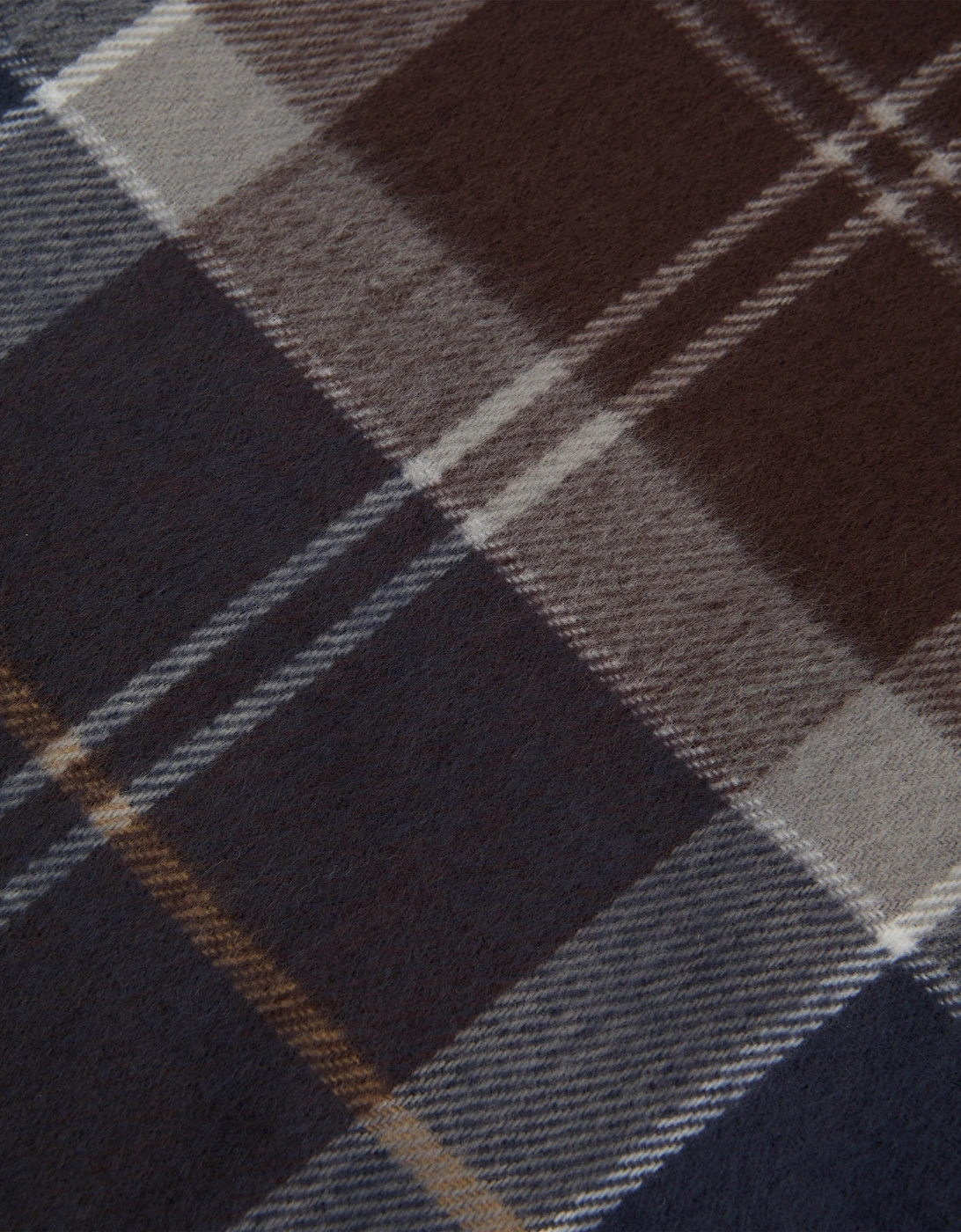 Mens Swinton Beanie & Galingale Scarf Gift Set - Midnight Oak
