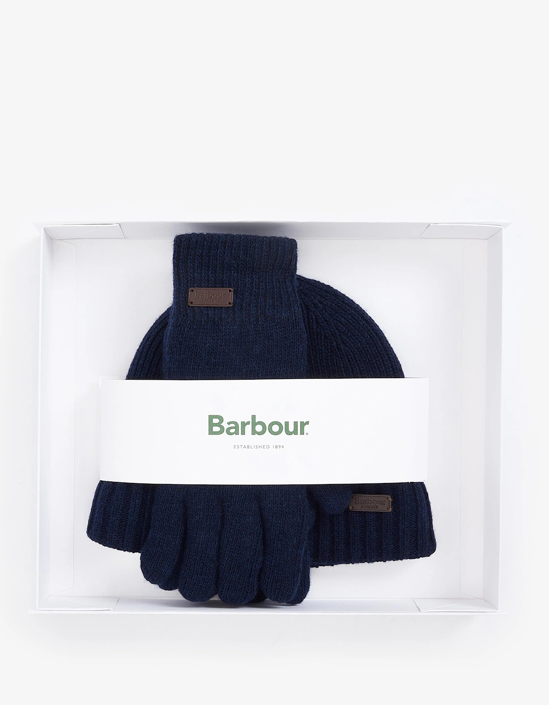 Carlton Beanie & Gloves Mens Gift Set - Navy, 8 of 7