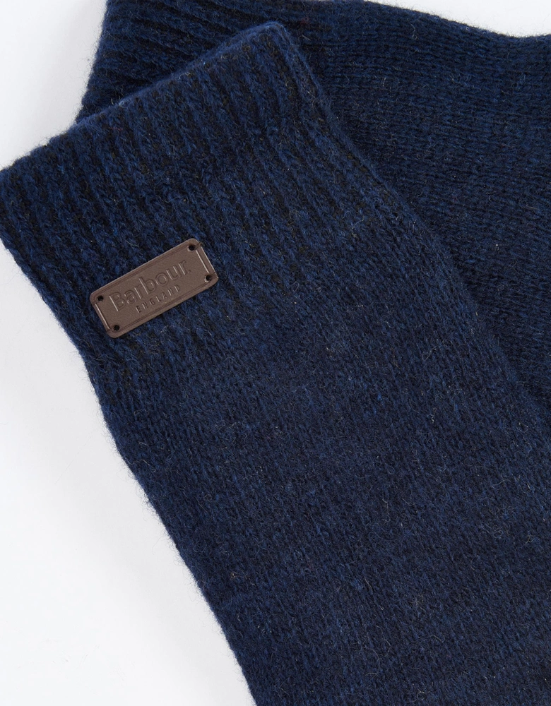 Carlton Beanie & Gloves Mens Gift Set - Navy