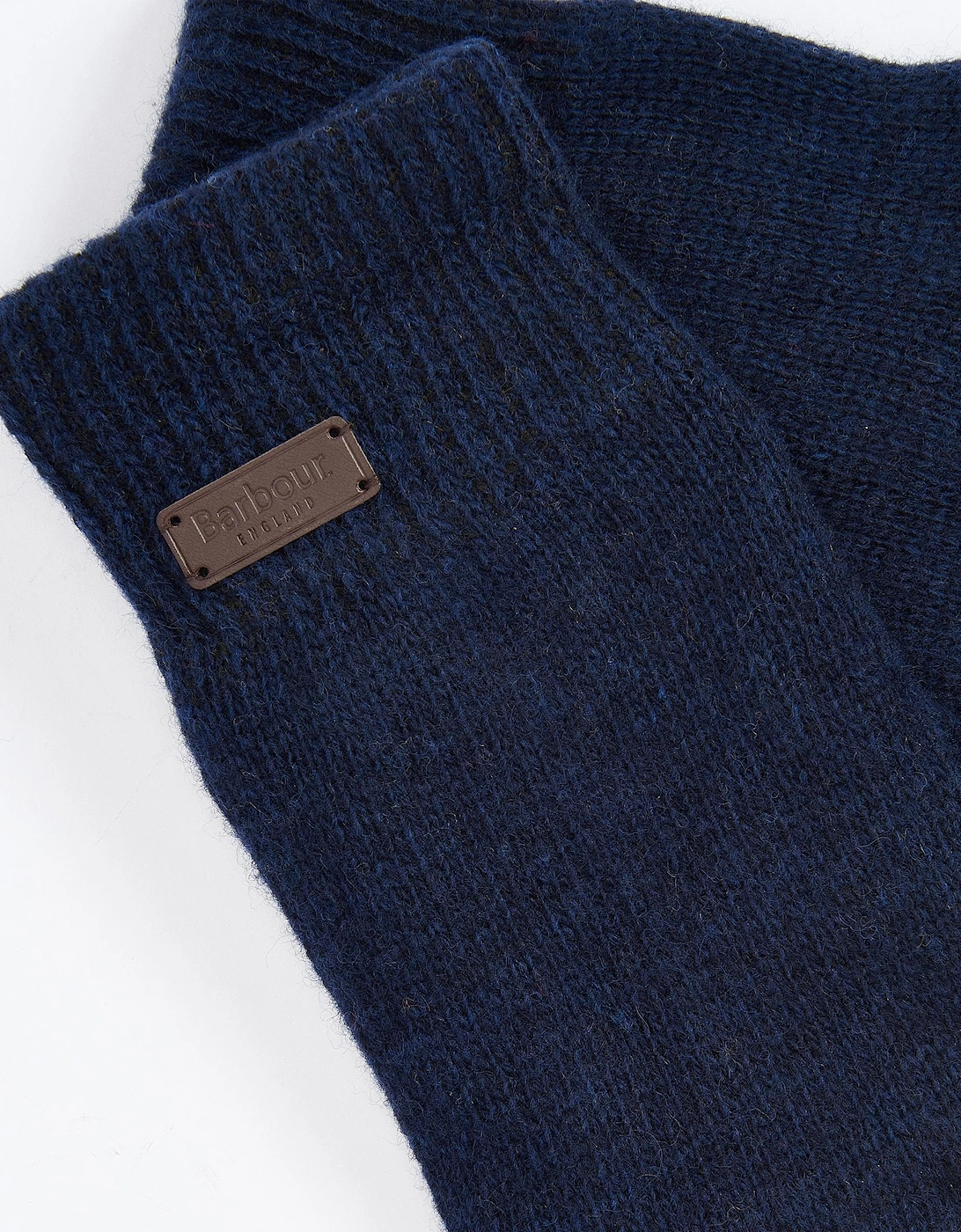Carlton Beanie & Gloves Mens Gift Set - Navy