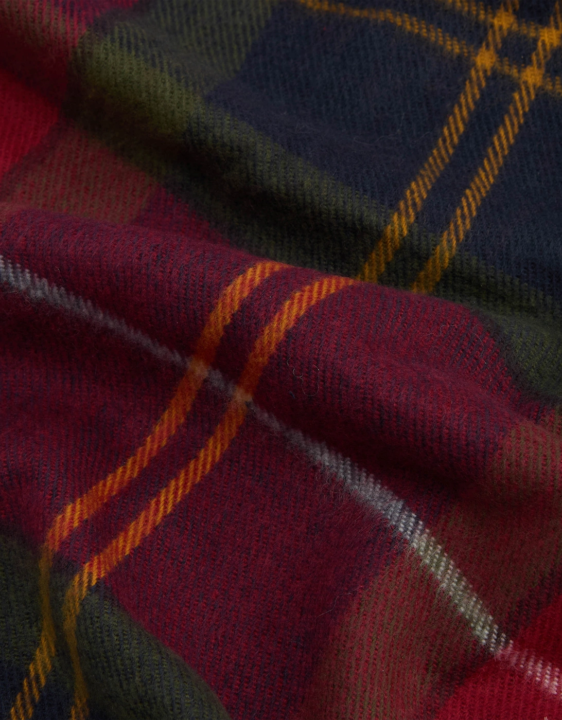Mens Swinton Beanie & Galingale Scarf Gift Set - Winterberry Tartan