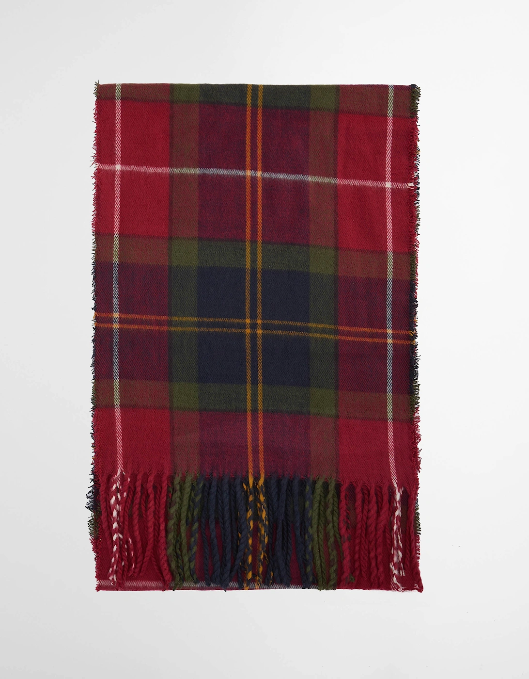 Mens Swinton Beanie & Galingale Scarf Gift Set - Winterberry Tartan