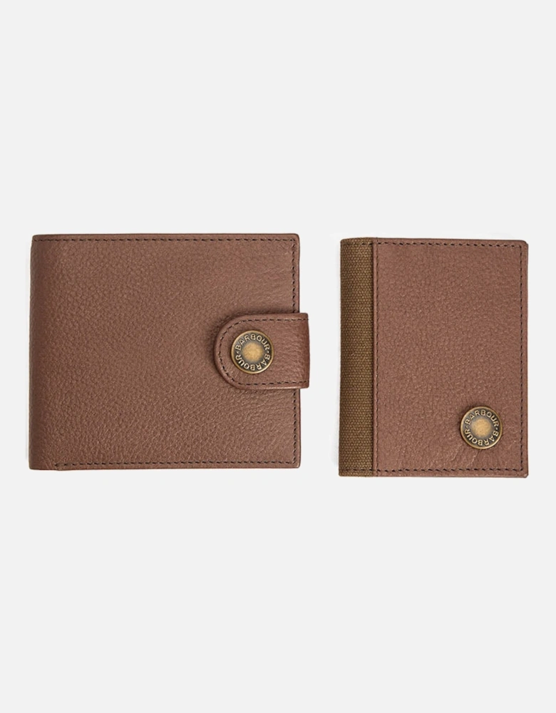Padbury Mens Leather Gift Set - Brown