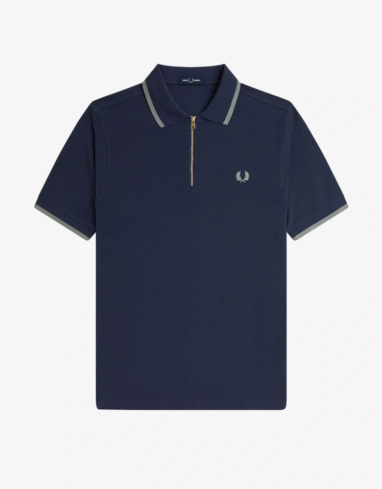 M1672 Crepe Pique Polo Shirt - Dark Airforce