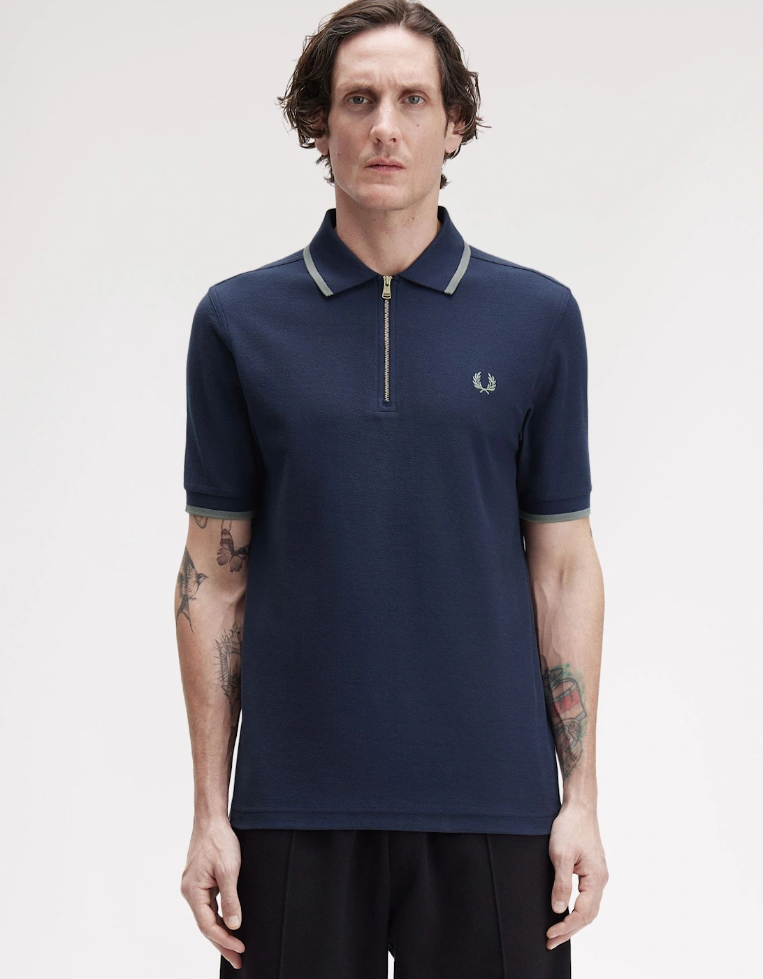 M1672 Crepe Pique Polo Shirt - Dark Airforce