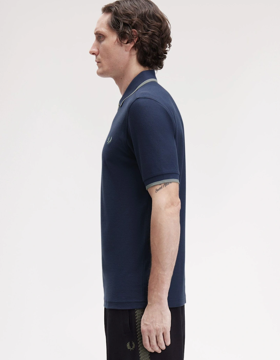 M1672 Crepe Pique Polo Shirt - Dark Airforce