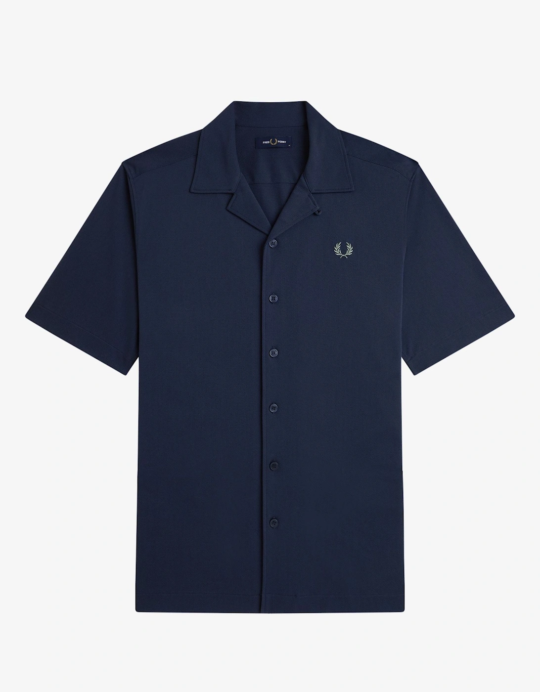 M1745 Compress Mesh Revere Collar Shirt - Dark Air Force, 6 of 5