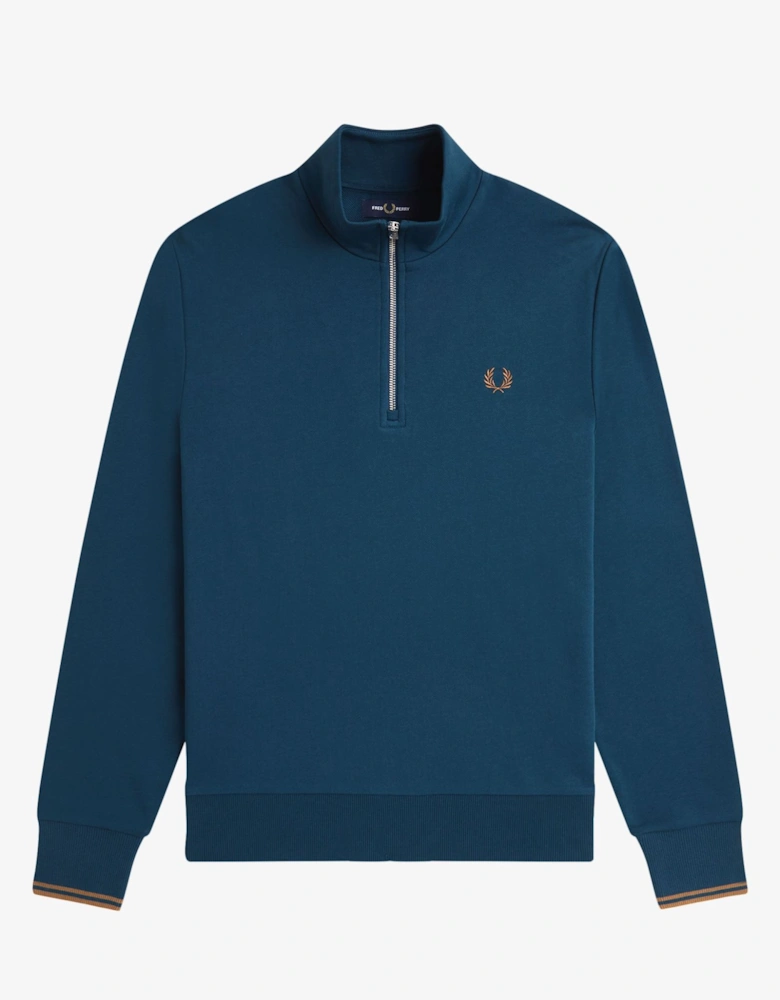 M3574 Half-Zip Sweatshirt - Dark Petrol