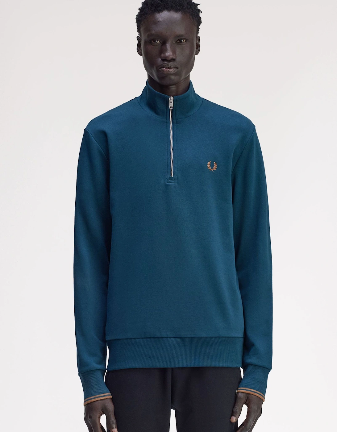 M3574 Half-Zip Sweatshirt - Dark Petrol