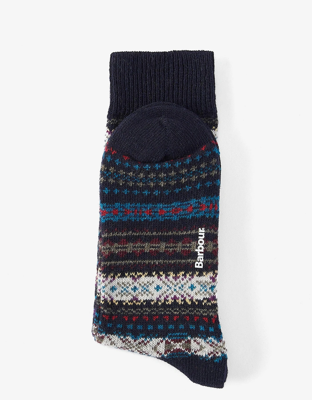 Boyd Mens Socks - Navy Mix, 6 of 5