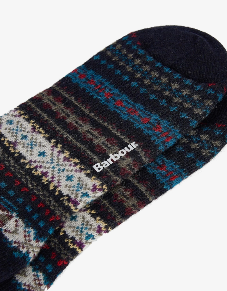 Boyd Mens Socks - Navy Mix