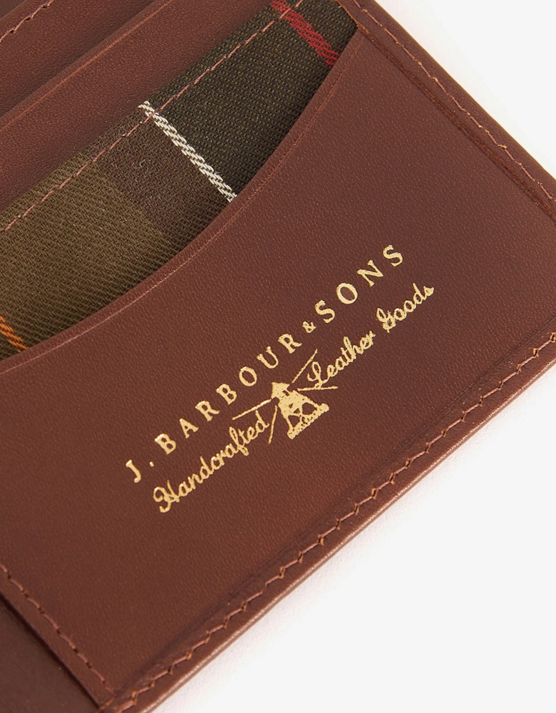 Colwell Mens Leather Billfold Wallet - Brown/Classic
