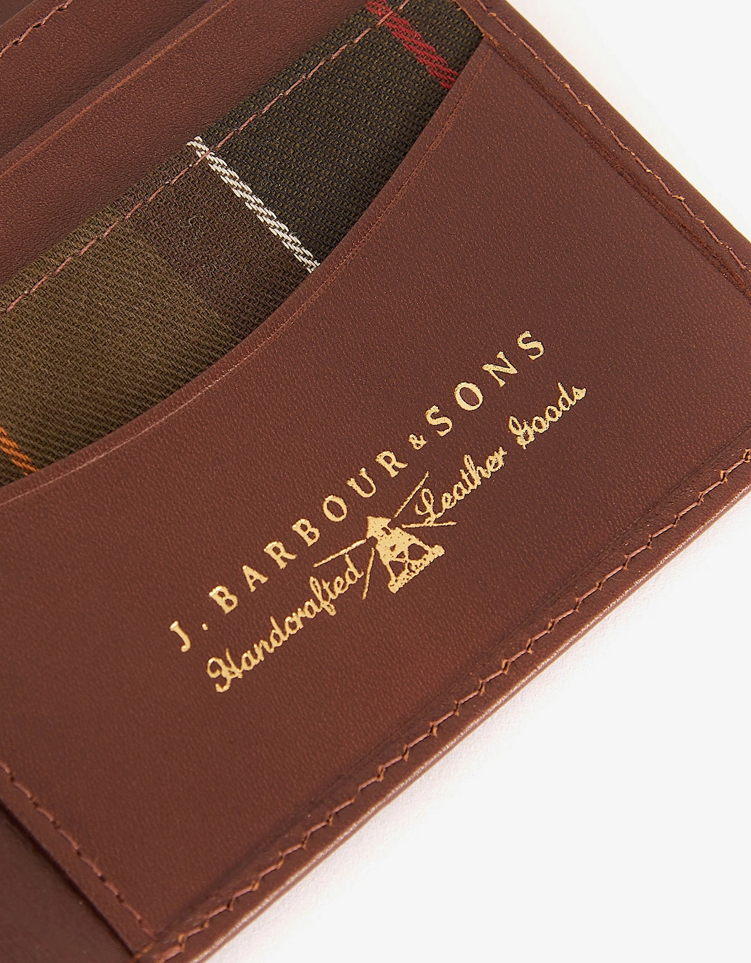Colwell Mens Leather Billfold Wallet - Brown/Classic
