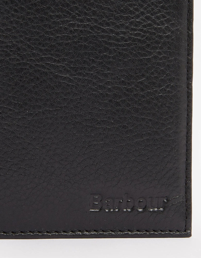 Colwell Mens Leather Billfold Wallet - Black/Classic