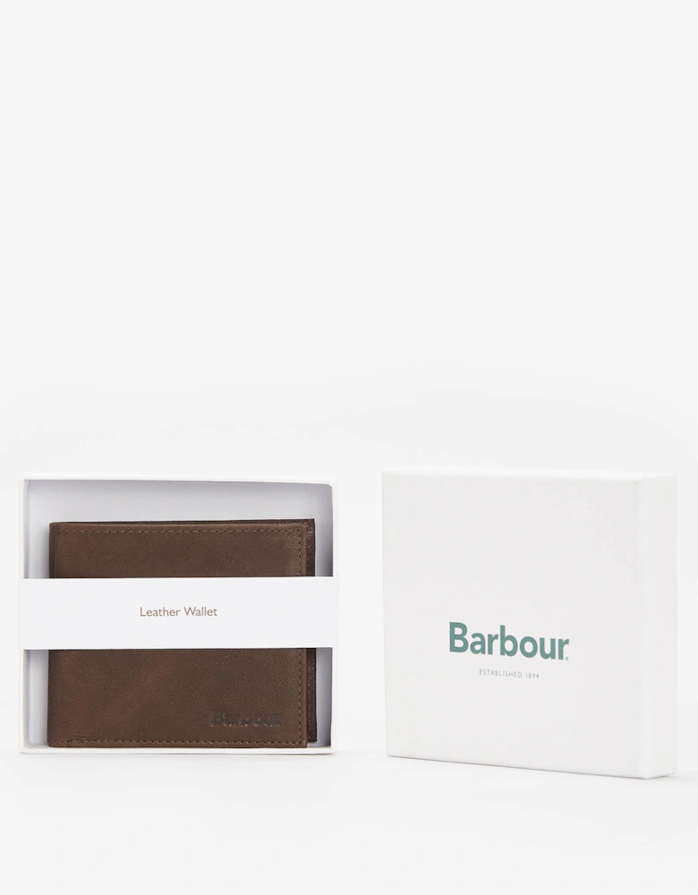 Padbury Mens Billfold Wallet - Dark Brown