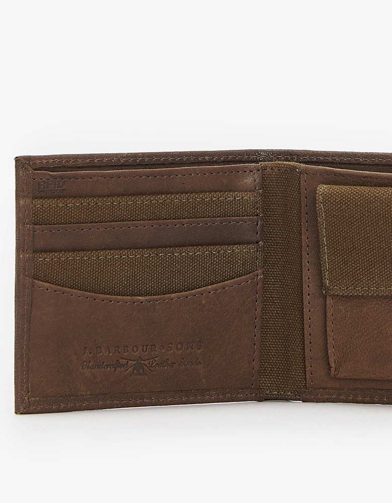 Padbury Mens Billfold Wallet - Dark Brown