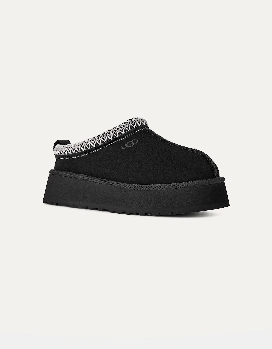 Tazz II Womens Slippers - Black, 7 of 6