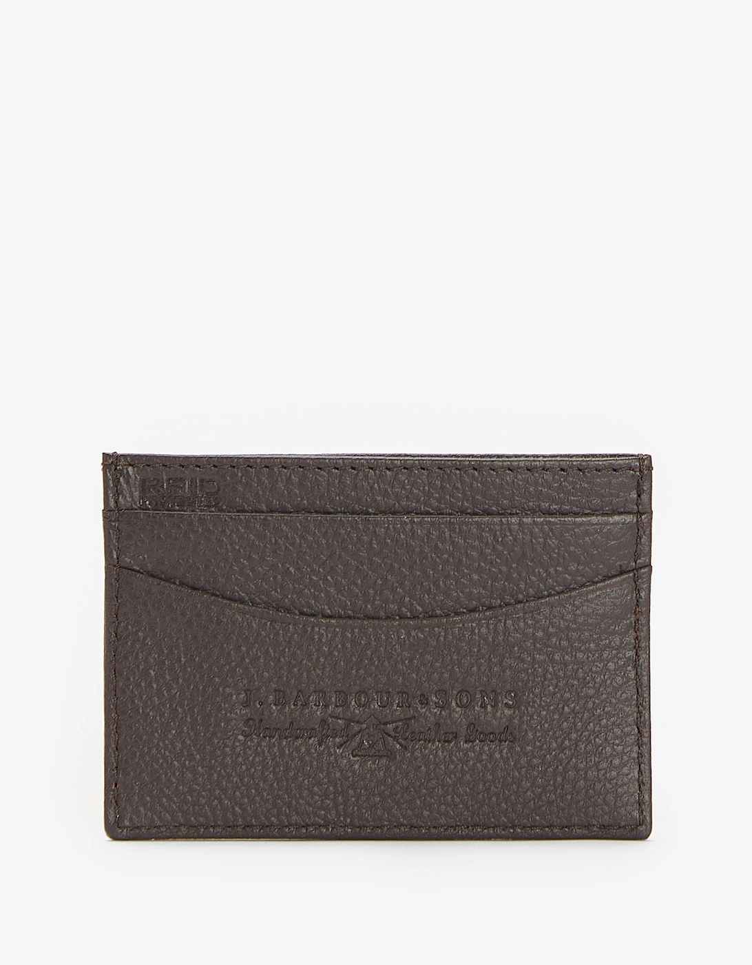 Amble Mens Leather Card Holder - Dark Brown, 4 of 3