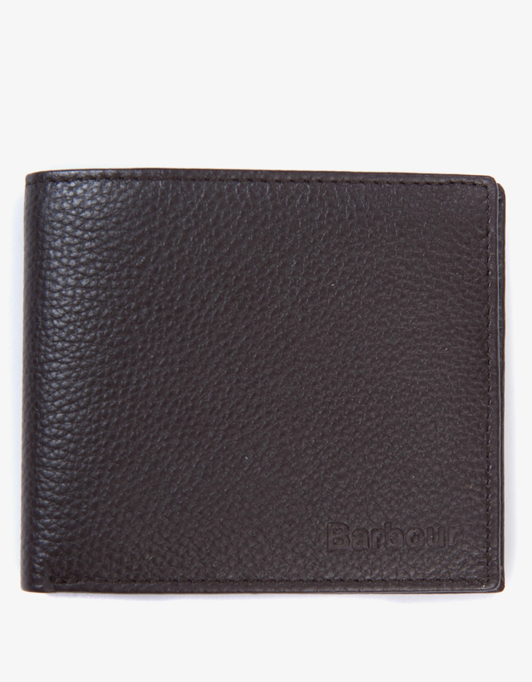 Amble Mens Leather Billfold Wallet - Dark Brown