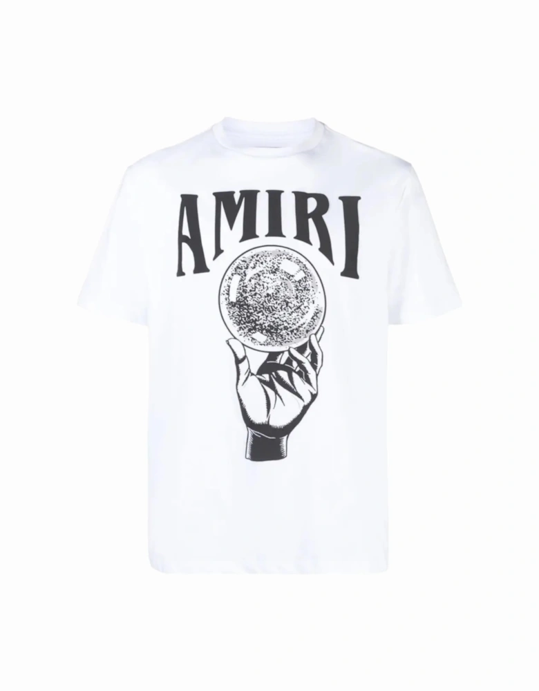 CRYSTAL BALL TEE WHITE
