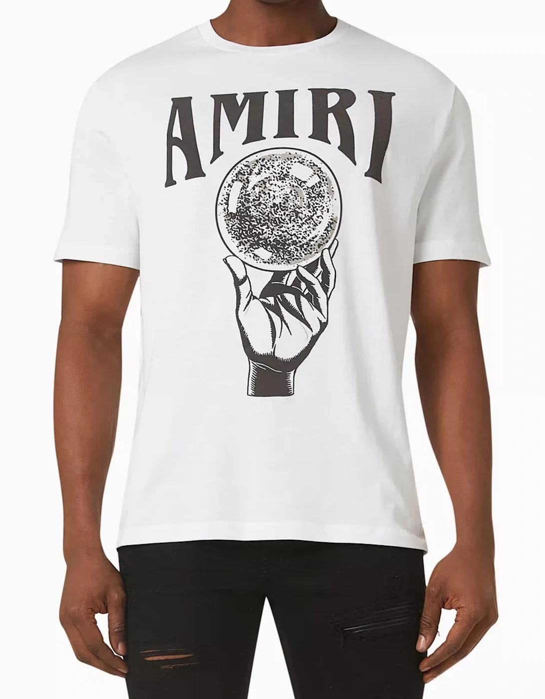 CRYSTAL BALL TEE WHITE