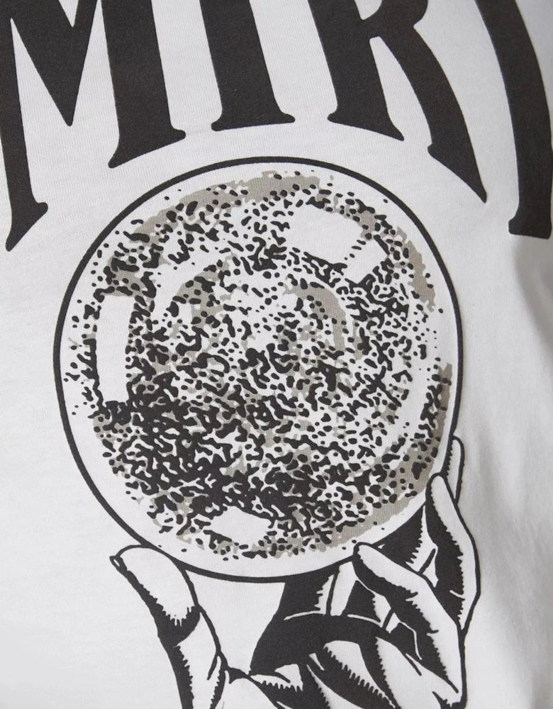 CRYSTAL BALL TEE WHITE