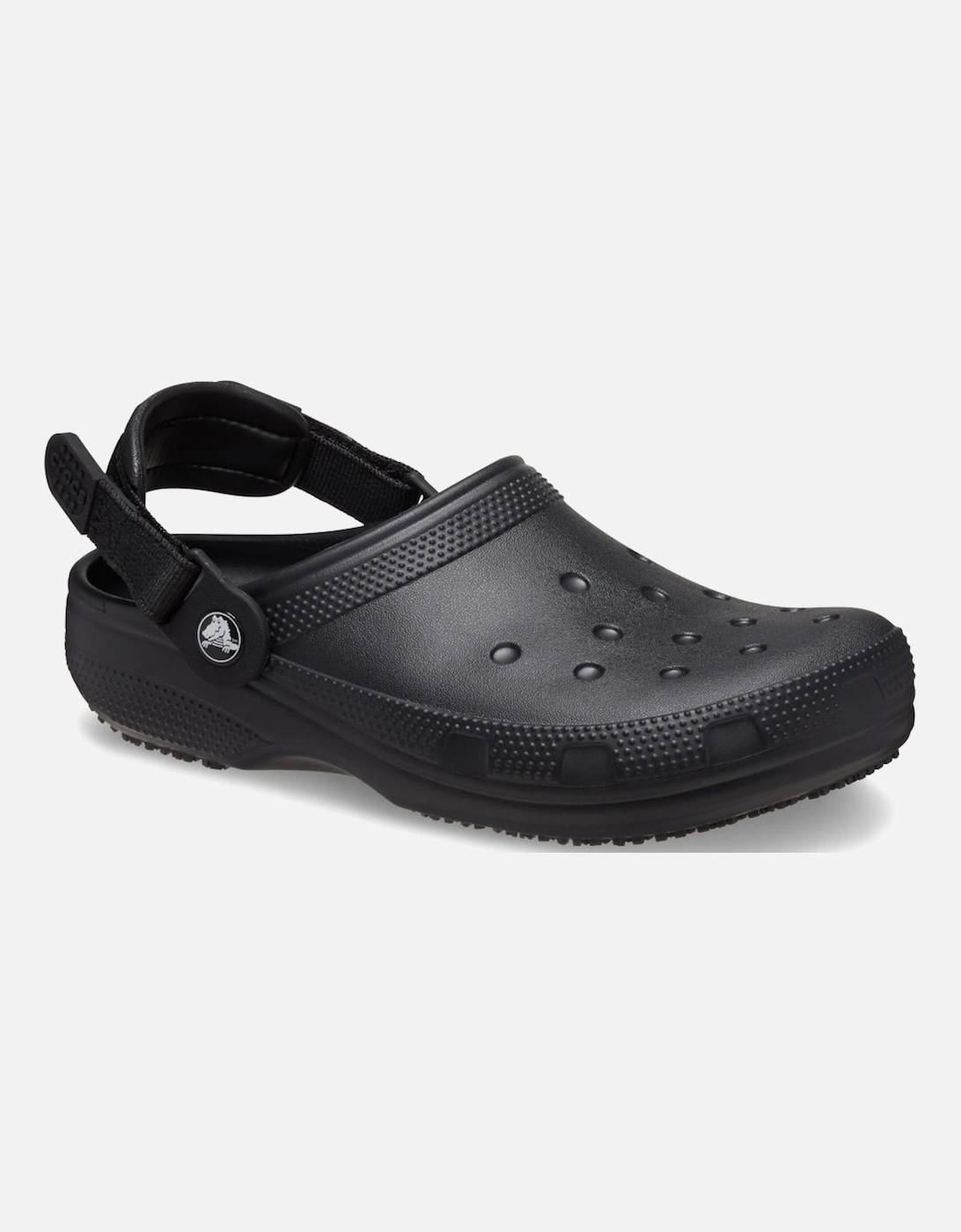 Crocs Men's Classic Work Mens Clogs - Black - Size: 6