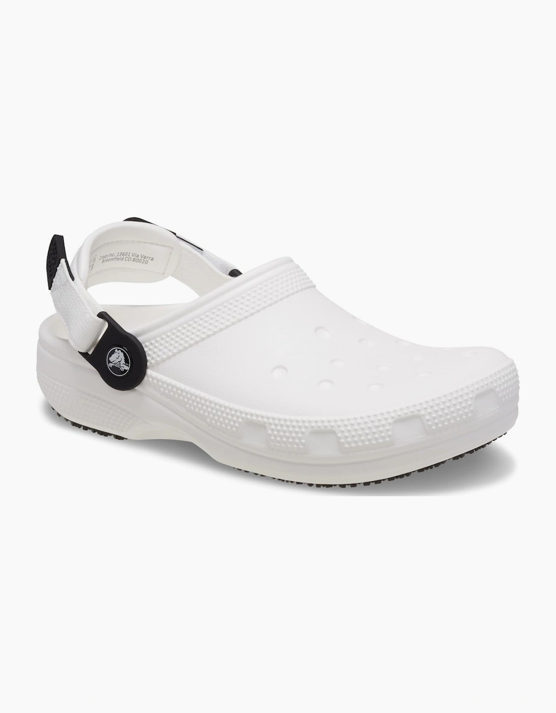 Crocs Men's Classic Work Mens Clogs - White - Size: 5