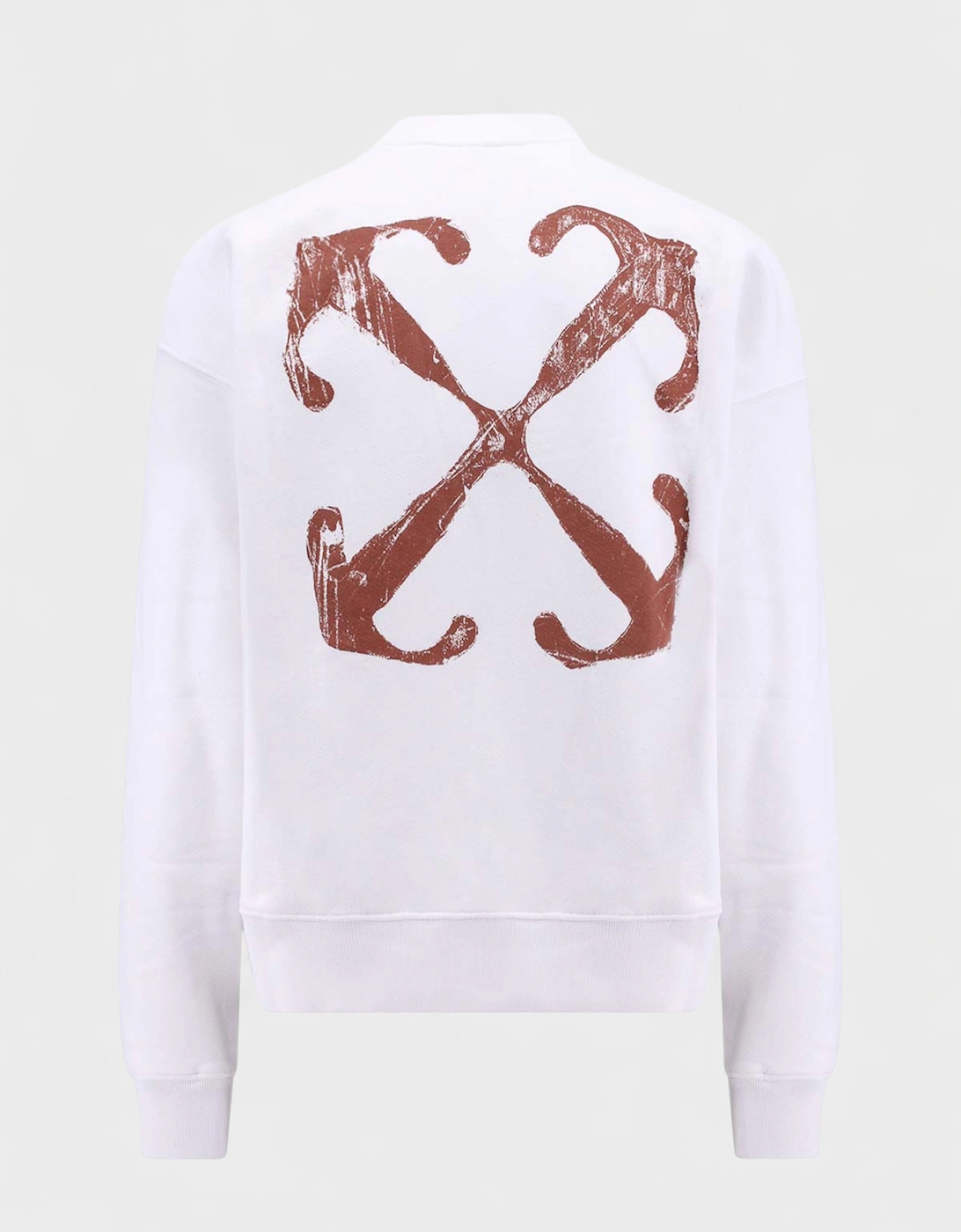 Scratch Arrow Skate Crewneck White, 6 of 5