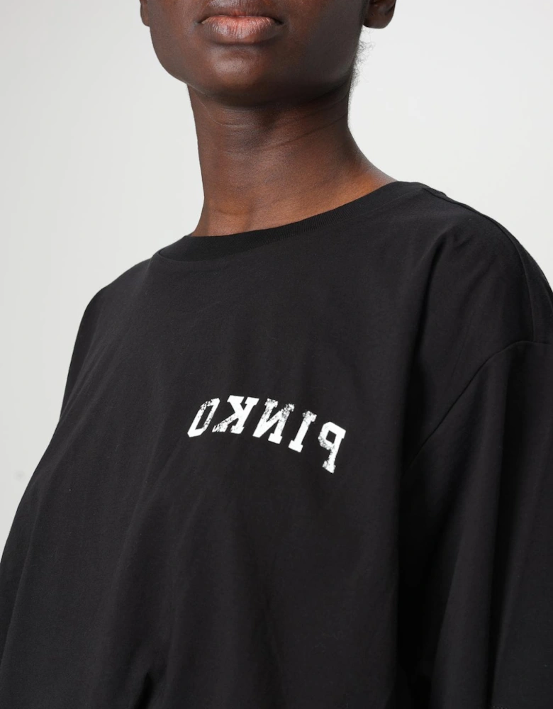 Cropped Short Sleeve Tee