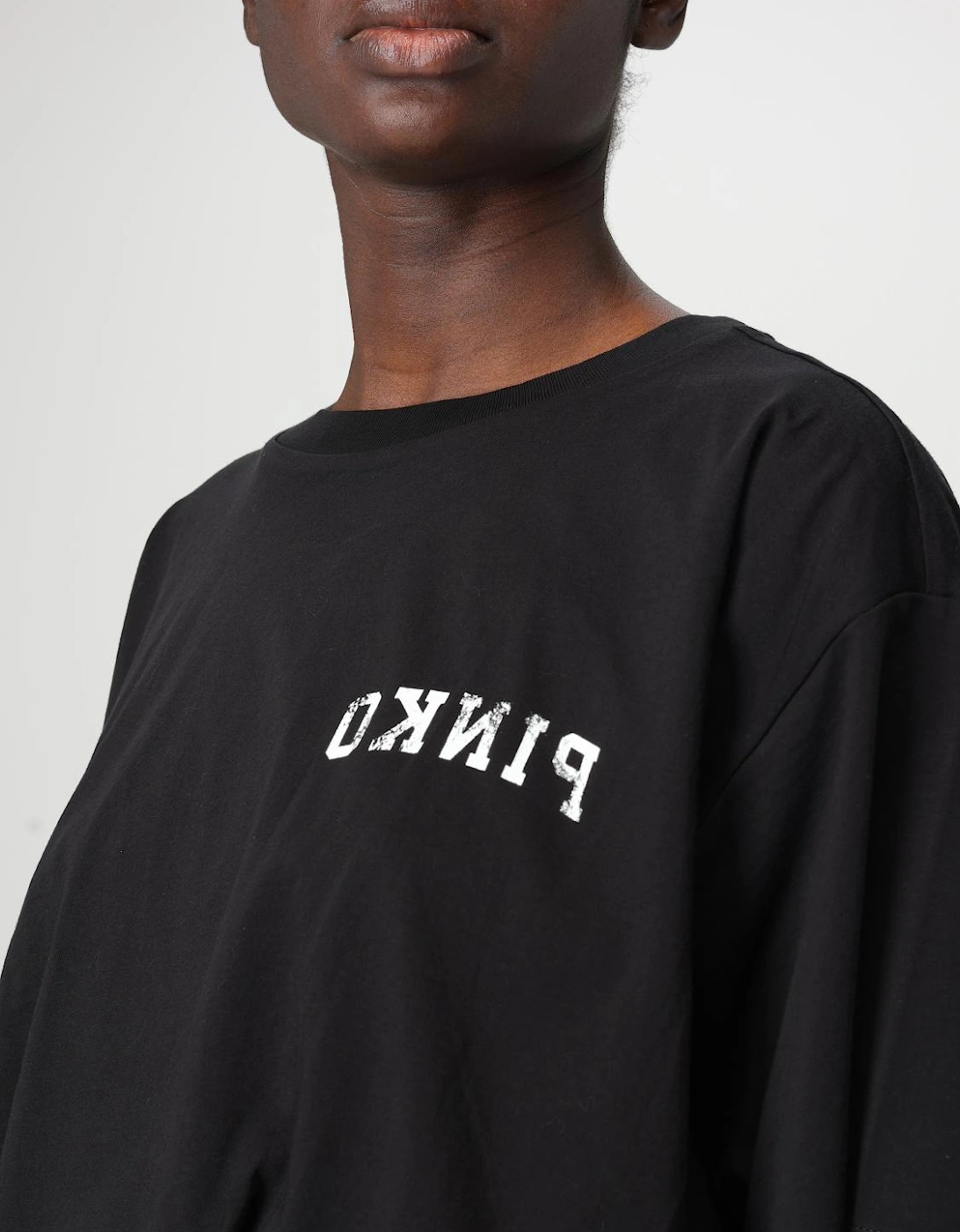 Cropped Short Sleeve Tee