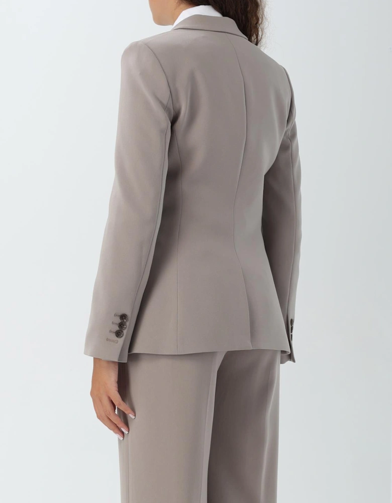 Tailored Blazer Notch Collar Workwear