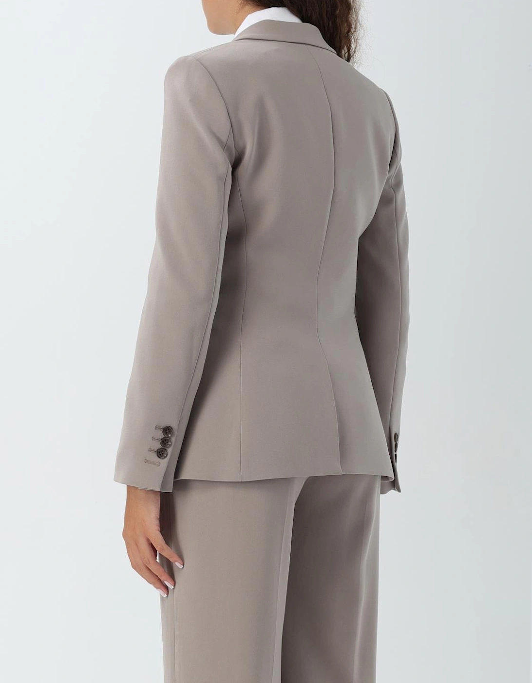 Tailored Blazer Notch Collar Workwear