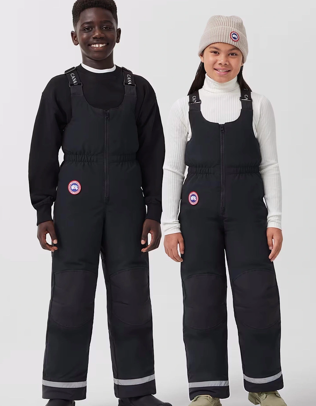 Youth Eaglet Bib Overall Black