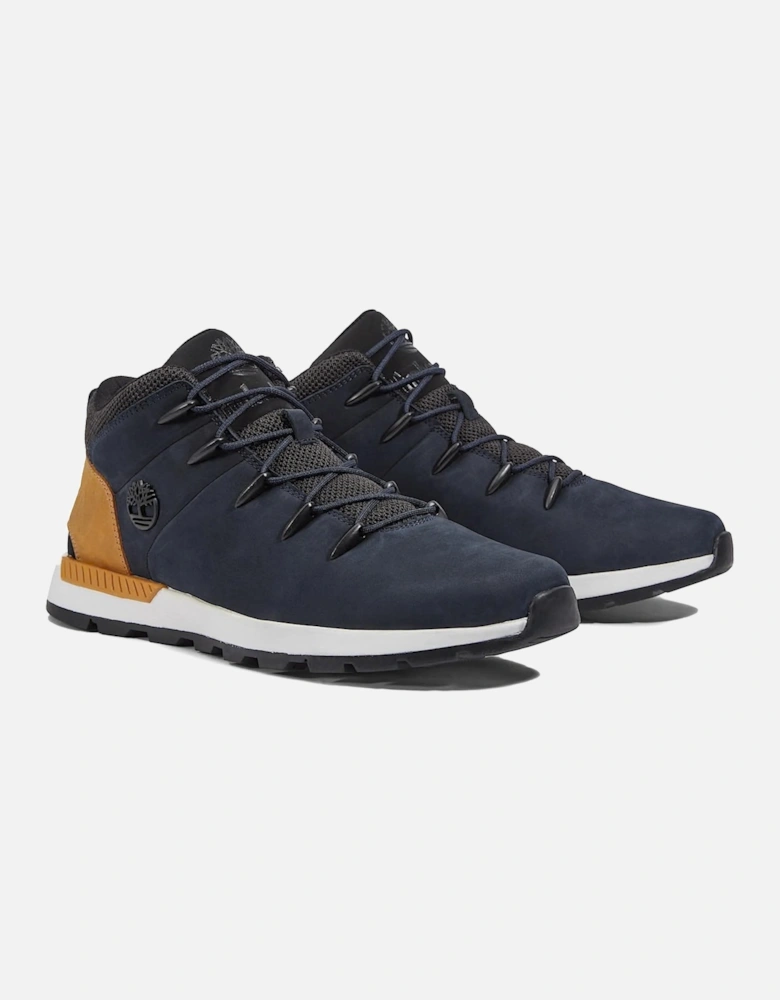 Sprint Trekker Mid Lace Sneakers Navy