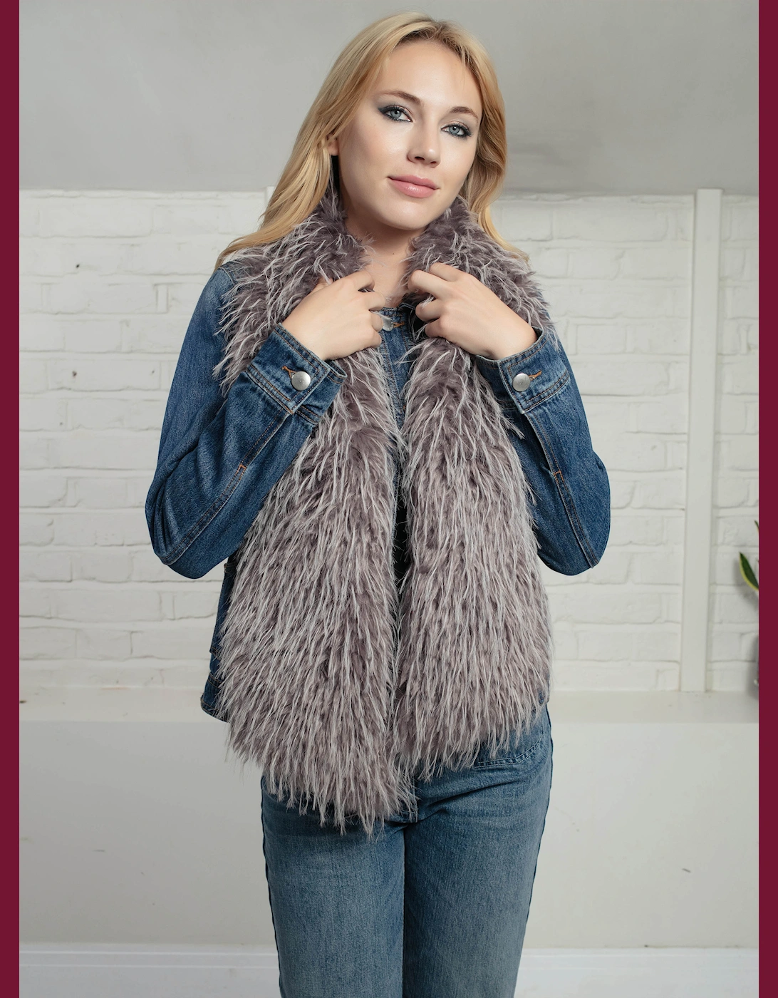 Scandi Scarf In Grey, 3 of 2