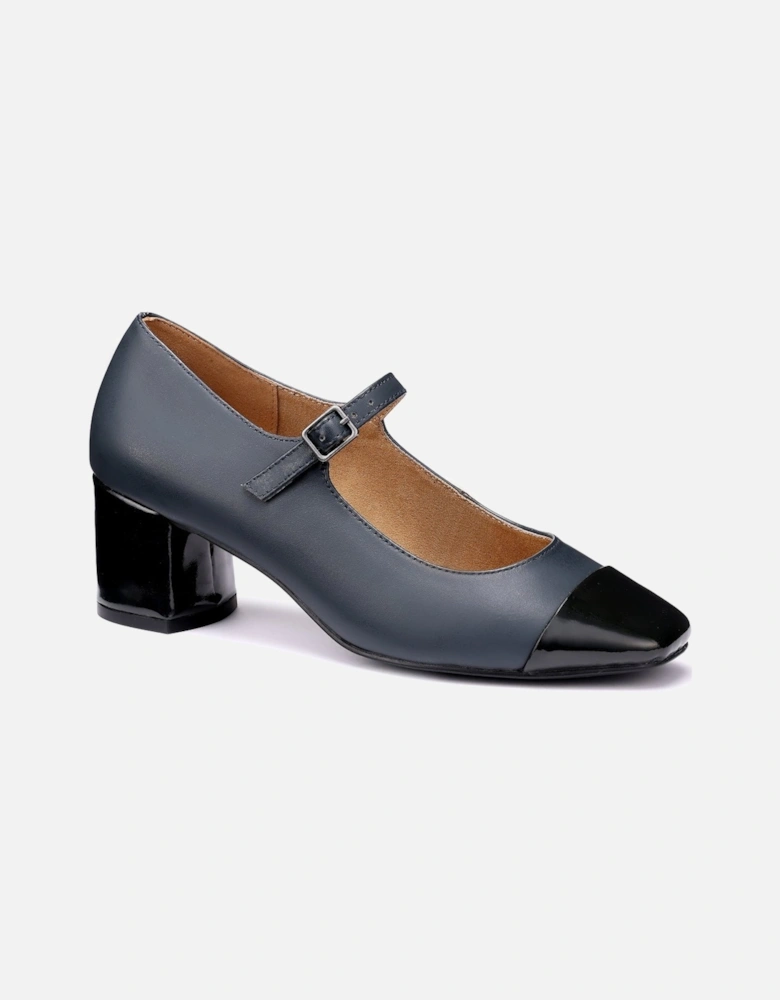 Shimmer Mary Jane Court Shoes