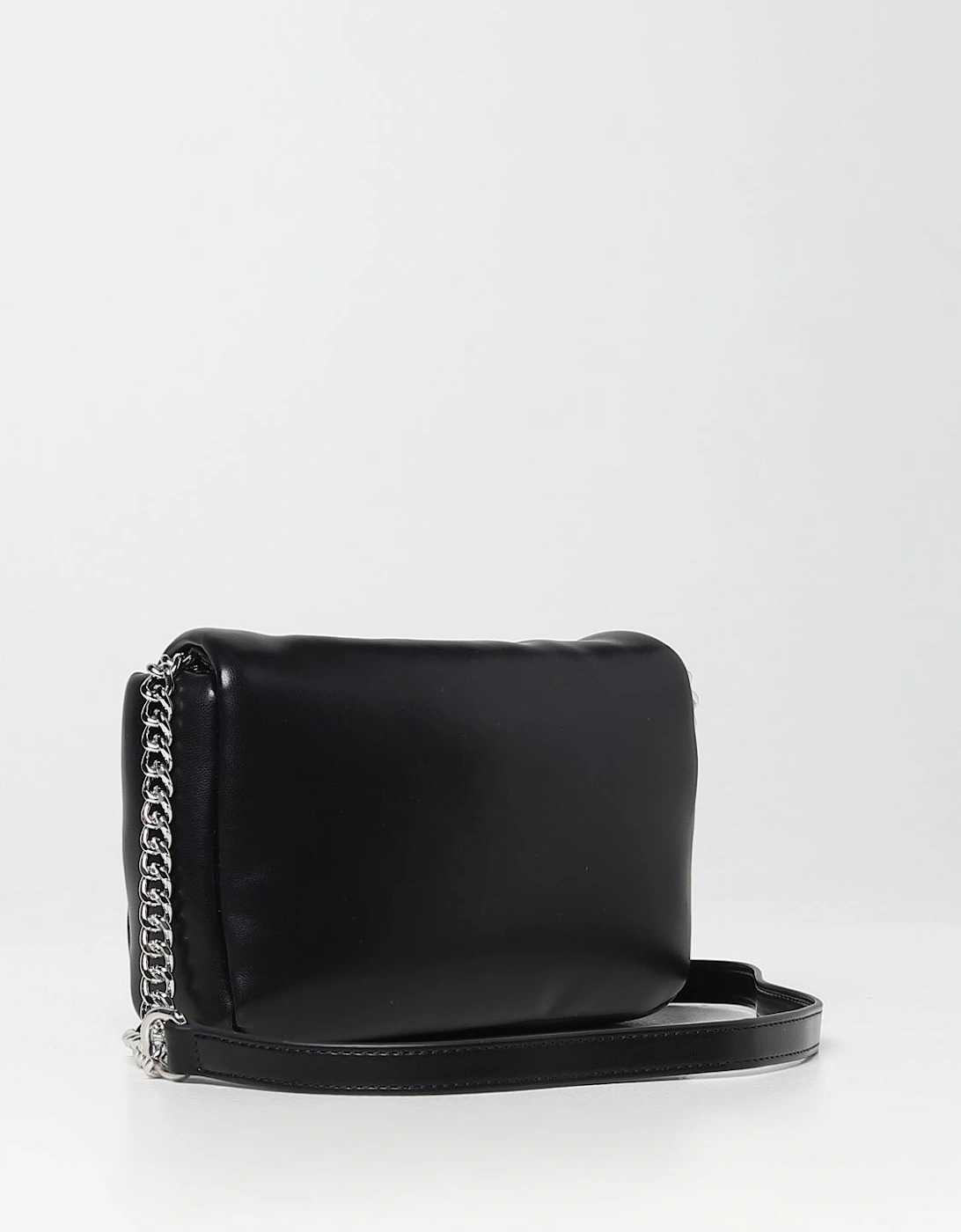 Padded Crossbody Bag with Chain Strap