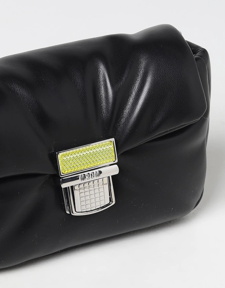 Padded Crossbody Bag with Chain Strap