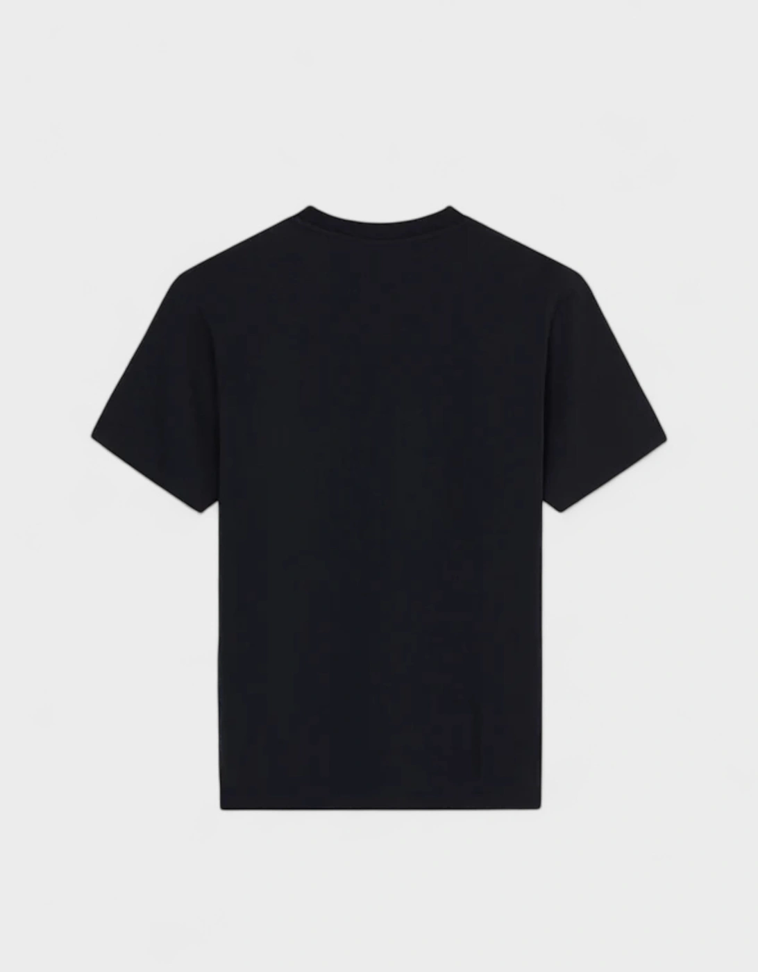 Cross Logo Print T Shirt Black