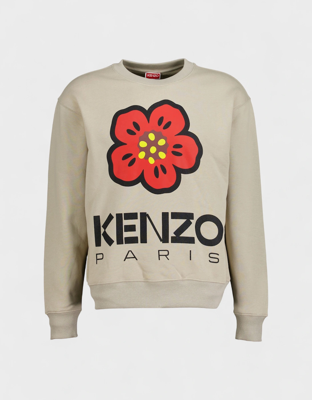 Kenzo Men's Kenzo Boke Flower Print Sweatshirt Beige - Tan