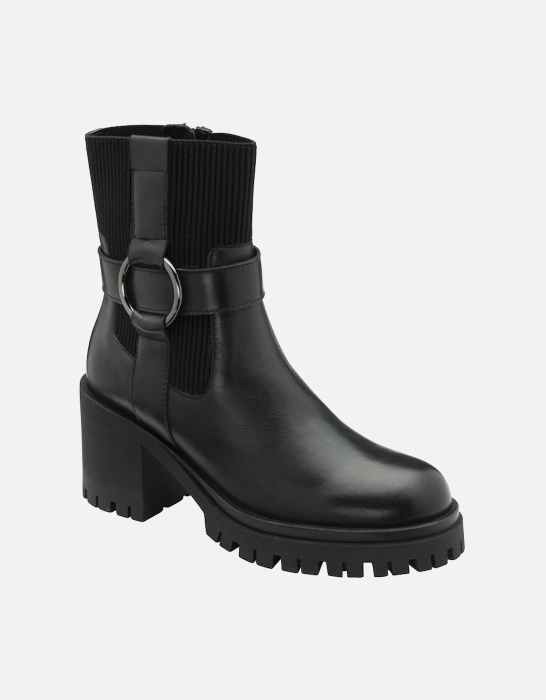 Kirkton Womens Chunky Ankle Boots, 5 of 4
